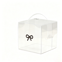 Caja de Plástico Portátil de Doble Capa Personalizable Zhenpin Packaging PR016, Tapa Curva Transparente Esmerilada, Diseño Autoenrollable, Banda Personalizada
