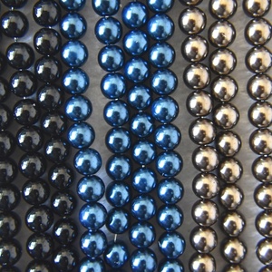 HY Factory vend en gros des perles de haute qualité en plusieurs tailles allant de 3 à 18mm, perles scintillantes pour la production de bijoux - Product Image 5