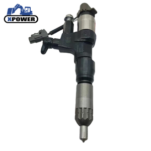 Inyector de Combustible para Excavadora XPower Nuevo SK330-8 Negro 095000-6593 23670-E0010 095000-6591 095000-6592 095000-6594 - Product Image 1