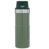 Tasse de voyage classique à gâchette adaptée à la plupart des porte-gobelets Isolation sous vide à double paroi Matériau résistant et durable sans BPA