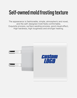 Nouvelle Tendance 2026 OEM ODM Adaptateur Chargeur Alimentation Super Rapide 40W PD GaN à Double Port USB-C pour Apple iPhone 17 Pro