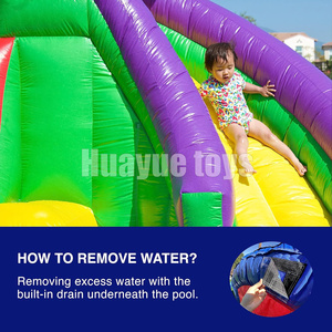 Summer Fun <span class=keywords><strong>4</strong></span>,8*3*3M Tobogán acuático inflable de <span class=keywords><strong>pulpo</strong></span> con <span class=keywords><strong>piscina</strong></span> y toboganes dobles para niños y niños pequeños Parque acuático - Product Image 4