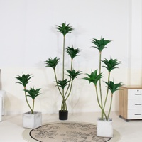 Sculpture de table extra large au look vintage moderne Plante artificielle de qualité quantité minimale de commande bas pour les décorations de Noël de Pâques et du Nouvel An