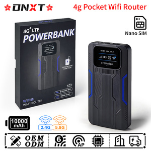 Módem Wifi Portátil DNXT, Banco de Energía, Mini Wifi de Bolsillo, Wifi6 2.4g y 5.8g, Módem Inalámbrico, Wifi Portátil de 10000mAh, Caja Wifi para Auto - Product Image 1