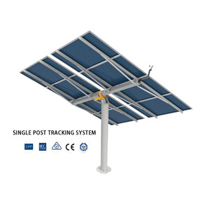 Système <span class=keywords><strong>de</strong></span> <span class=keywords><strong>suivi</strong></span> solaire à axe unique pour panneaux solaires KST-SP 4.8kWp - Montage au sol - Product Image 1