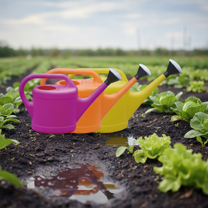 Arrosoir de jardin portable 10L à long bec, outils d'arrosage pour la maison, arrosoir en plastique pour plantes - Product Image 4