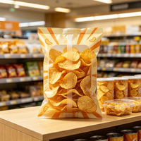 Prix usine – Sachet VMPET à scellage arrière métallisé haute sécurité, imprimé en héliogravure, pour emballage alimentaire et de snacks