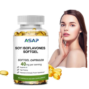 Ausreson <span class=keywords><strong>Oem</strong></span> Soja Isoflavone Softgel Capsules <span class=keywords><strong>Supplement</strong></span> 500Mg Soja Isoflavon Softgel Capsules - Product Image 1
