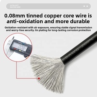 Venta Directa de Fábrica de Cable de Silicona Ultraflexible de 16/18AWG para Baterías de Litio, Línea de Control Remoto para Modelos 200 ° Cable en Forma de C