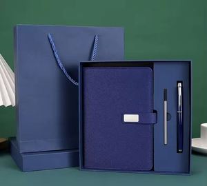 Business Gift Customized Logo Notepad Giveaways with Logo Office <b>Notebook</b> Gift <b>Set</b> Three-Piece <b>Set</b> with Pen <b>Notebook</b> <b>Set</b> Gift - Product Image 5