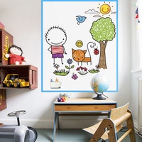 Tableaux magnétiques Offre Spéciale Tableaux mémo collants Tableau à craie magnétique pour enfants