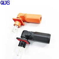 Connecteur mural pour véhicule électrique Pure Energy 100-400A, mâle vers femelle, noir orange, 240A 300A 400A C60 1P à vis