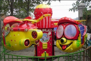Manège en fibre de verre en forme d'<span class=keywords><strong>avion</strong></span> à commande manuelle pour parcs d'attractions, centres commerciaux et aires de jeux, <span class=keywords><strong>avion</strong></span> rotatif pour enfants - Product Image 4