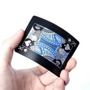 54pcs Cards Waterproof PVC Box-packed Plastic Magic Playing Cards Set Deck Poker Classic Magic Tricks Tool