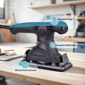 Lijadora <span class=keywords><strong>Orbital</strong></span> Compacta Profesional BYT-OS127 de 240W y 220V, 14500r/min, <span class=keywords><strong>Pulidora</strong></span> de Madera de Alta Eficiencia - Product Image 3