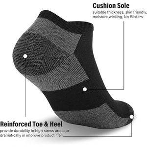 OEM Custom Ankle Athletic Cotton Coolmax <b>Socks</b> <b>Breathable</b> Running <b>Socks</b> for Men - Product Image 3