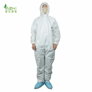 Safety Protective Coveralls Food Industry Painting Waterproof Type 5 6 Protective Clothing Workwear Disposable Coverall