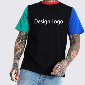 OEM High Quality 100% cotton Custom printing t shirt men fashion casual clothing tshirt tee custom Men's Plain Dyed T-shirts