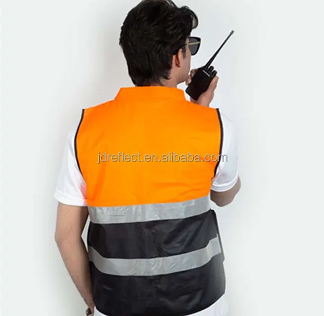 Reflective Vest Safety Vest Jacket Strip Personal Security Construction High Visibility Hi Vis Work Safety Reflective Clothing