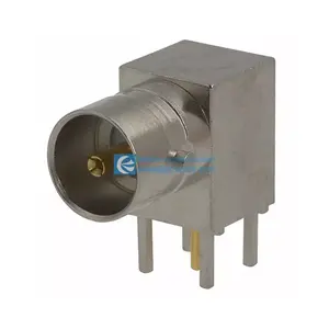 One-Stop Kitting Service 1274572-1 BNC Mini Connector Jack Female Socket 75 Ohms Through Hole Right Angle Solder 12745721