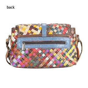 Bolsos cruzados AndoBag de punto para mujer, bolso de mano de cuero genuino, bolso de hombro informal de moda para exteriores 1784 - Product Image 3