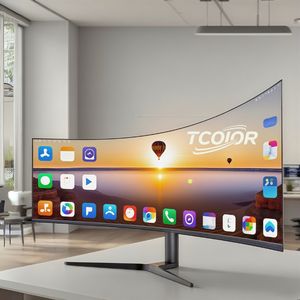 Monitor Gaming 165hz Layar Lengkung LED 2k 4k 34 Inci WQHD PC Gaming 32 Inci 4k Monitor Ultracurved Wide LED Gaming PC Display - Product Image 1