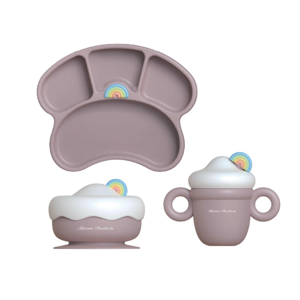 Rainbow Children Silicone Set