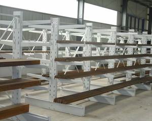 Jincanglian JCL-CH01 Yellow Blue Heavy Duty Steel Cantilever Tube <b>Rack</b> Corrosion Protection for Warehouse Pipe Racking System - Product Image 6