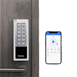 Secukey EM+HID+MF 3 en 1, Lector Universal de Teclado Wiegand, Controlador de Cerradura Eléctrica Impermeable para Puertas de Madera/Vidrio - Product Image 1