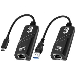 Cable Adaptador USB 3.0/Tipo-C a RJ45 Gigabit Ethernet, 100/1000Mbps, Tarjeta de Red LAN Cableada, Compatible con Laptop y Computadora de Escritorio - Product Image 1