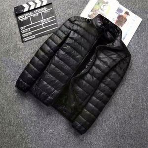 Veste décontractée matelassée en duvet avec logo personnalisé pour homme, imperméable, coupe-vent, en polaire, rembourrée, en coton, patchwork, pour l'hiver - Product Image 4