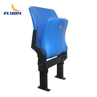 Offres Spéciales États-Unis Soccer Stadium Chair Sièges de gradin solides en plastique polypropylène