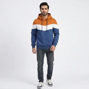 Sudadera con Capucha de Forro Polar de Alta Calidad, 360 g/m², Poliéster/Algodón, Cierre de Cremallera, Color Sólido, Antiarrugas, Corte Regular, para Invierno - Product Image 1