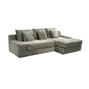 Chic chân không nén <span class=keywords><strong>sofa</strong></span> Set với mật độ cao miếng bọt biển Modular cắt cho hợp thời trang phòng khách Kháng Cáo - Product Image 6