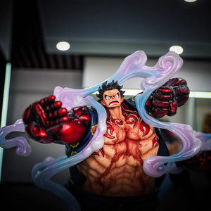 Figuras Coleccionables Grandes de Monkey D. Luffy de <span class=keywords><strong>One</strong></span> <span class=keywords><strong>Piece</strong></span> Gear Fourth, Nuevo Lanzamiento, Mercancía de Anime, Modelos en Caja de Regalo, Venta al por Mayor - Product Image 2
