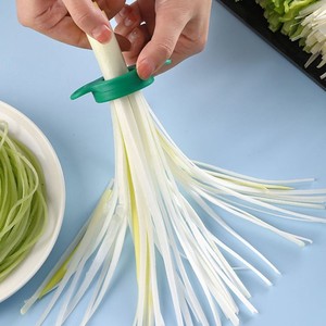 Utensilios de Cocina: Cortador de Cebollino en Tiras, Triturador de Cebollino, Picador y Rebanador de Verduras, <span class=keywords><strong>Cuchillo</strong></span> para Cebollino, Triturador de Verduras - Product Image 3