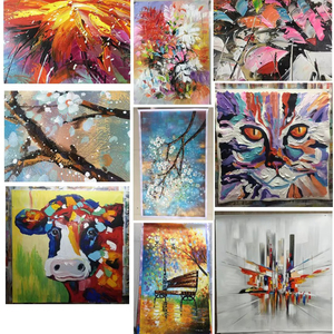 Đóng Khung Trừu Tượng Màu Nâu Trắng Bãi Biển Đại Dương Cảnh Biển Vải 3D Trang Trí Tác Phẩm Nghệ Thuật 100% Handmade Kết Cấu Acrylic Tranh Sơn Dầu - Product Image 5