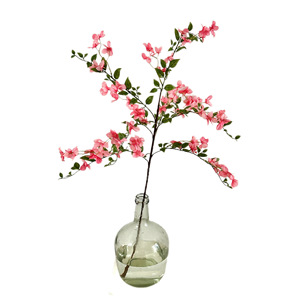 Flores Artificiales, Arreglo Floral de Seda, Rosa Oscuro, Rosa Claro, Decoración del Hogar, Accesorios para Bodas, Alta Simulación - Product Image 5