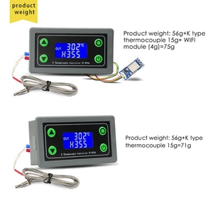 XY-WT04 WiFi Remote Digital <b>Thermostat</b>, High Temperature <b>Controller</b> with K-type Thermocouple, Temperature Range -99℃ to 999 - Product Image 4
