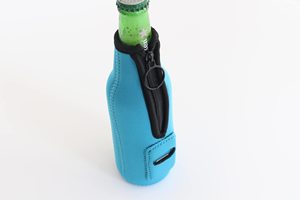Fundas Aislantes de Neopreno para Botellas y Latas de Cerveza con Abrebotellas y Cierre, Accesorios de Bar, 12 oz - Product Image 4