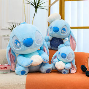 Peluche de Stitch en Oferta, Stitch Chef Haciendo Bollos, Lindo Peluche de Dibujos Animados, Muñeco de Máquina de Garras - Product Image 1