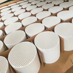 Atacado Alta Temperatura Cordierite Cerâmica Honeycomb Regenerador Rodada Trocador De Calor com Serviços De Soldagem para Incineradores - Product Image 1