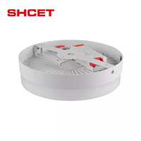 Lumière menée montée par forme ronde de surface sans cadre de panneau de plafond d'OEM d'usine pour la maison 6w 9w 12w 18w 24w 36w de l'usine SHCET