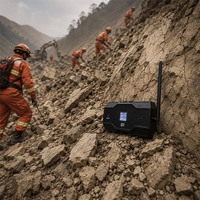 Radar de sauvetage en cas de tremblement de terre LSJ-ARD : Détection multipoints de personnes dans les débris, 90 degrés, précision de 0,5 m, terminal sans fil de 8 pouces
