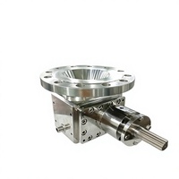 Pompe doseuse industrielle en acier inoxydable à engrenages pour milieux à haute viscosité, pompe à haute pression pour décharge par le fond du réacteur