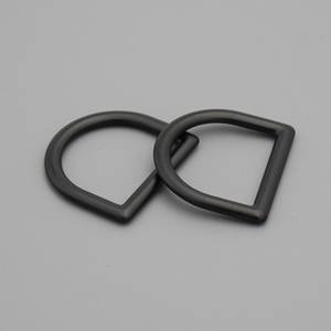 ห่วงรูปตัว D ขนาดมิลลิเมตร สำหรับทำกระเป๋า - Product Image 2