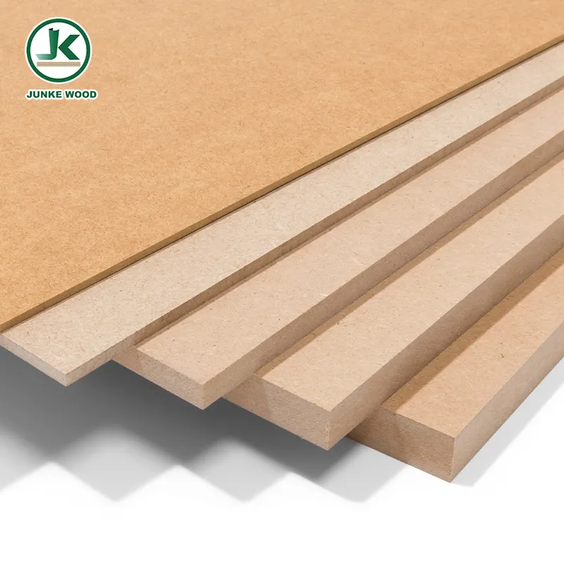 Direct Factory price 1mm~30mm plain hdf board / mdf board for Laser Cutting
