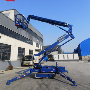 Địa hình gồ ghề 14M 16M 18M 20m DC Xăng DIESEL điện khớp nối Crawler Boom Lift với CE - Product Image 1