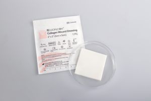 LUOFUCON Perban Kolagen Medis untuk Luka Kronis - Perawatan Ulser Diabetes, Luka Tekan & Ulser Kaki Vena - Product Image 2