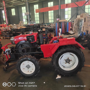 Tractor Agrícola con Ruedas, Cultivador Multifuncional Diésel de 12hp, 15hp, 18hp, Mini Tractor de un Solo Cilindro - Product Image 2